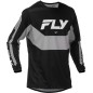 Maillot FLY RACING Kinetic - noir/gris