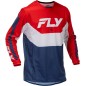 Maillot FLY RACING Kinetic - rouge/blanc/bleu