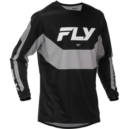 Maillot FLY RACING Kinetic - noir/gris