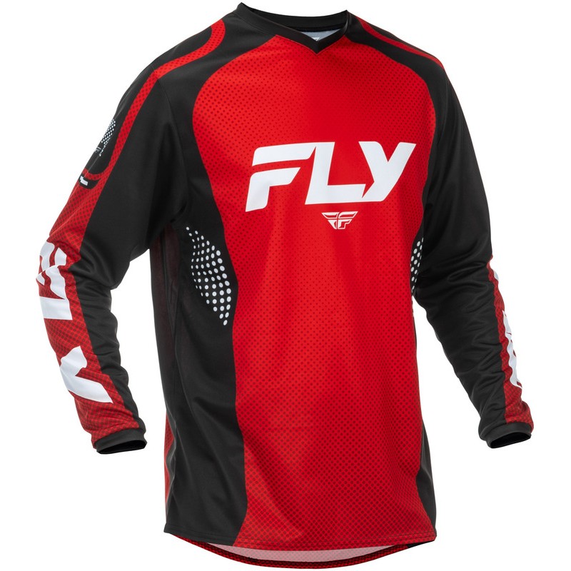 Maillot FLY RACING F-16 - rouge/noir/blanc Maillot FLY RACING F-16 - rouge/noir/blanc