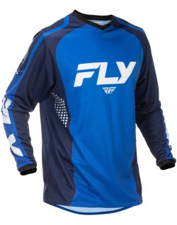 Maillot FLY RACING F-16 - bleu/bleu foncé/blanc