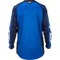Maillot FLY RACING F-16 - bleu/bleu foncé/blanc