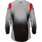 Maillot FLY RACING Kinetic DBK Special Edition - gris/noir/rouge
