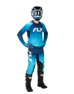 Maillot FLY RACING Evolution DST - bleu/blanc