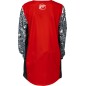 Maillot enfant FLY RACING Kinetic Mutant - rouge/noir/blanc