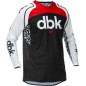 Maillot FLY RACING Evolution DST DBK Special Edition - noir/blanc/rouge