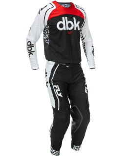 Maillot FLY RACING Evolution DST DBK Special Edition - noir/blanc/rouge