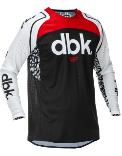Maillot FLY RACING Evolution DST DBK Special Edition - noir/blanc/rouge