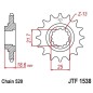 Pignon JT SPROCKETS acier anti-bruit