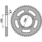 Couronne PBR acier standard 4373 - 420 Couronne PBR acier standard 4373 - 420