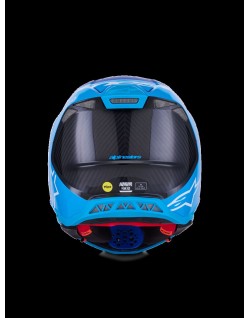 HELMET S-M10 FLOOD BLUE/BLK-CA