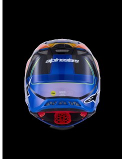 HELMET S-M10 ERA BLUE/RED/YL S