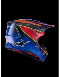 HELMET S-M10 ERA BLUE/RED/YL M