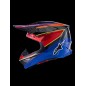 HELMET S-M10 ERA BLUE/RED/YL M