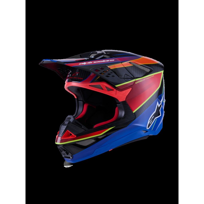 HELMET S-M10 ERA BLUE/RED/YL L