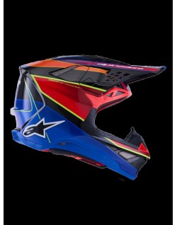 HELMET S-M10 ERA BLUE/RED/YL X