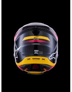 HELMET SM7 RISE BLK/YL/PINK XS