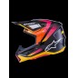 HELMET SM7 RISE BLK/YL/PINK XL