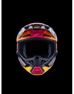 HELMET SM7 RISE BLK/YL/PINK 2X