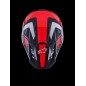 HELMET SM7 RISE BLK/RD/SILV M
