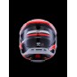 HELMET SM7 RISE BLK/RD/SILV M