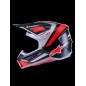 HELMET SM7 RISE BLK/RD/SILV M