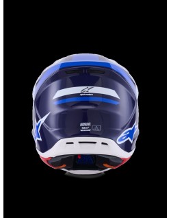 HELMET SM7 RISE BLUE/WHITE XL