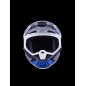 HELMET SM7 RISE BLUE/WHITE 2X
