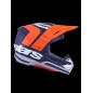 HELMET SM7 CORE ORAN/BLUE XL