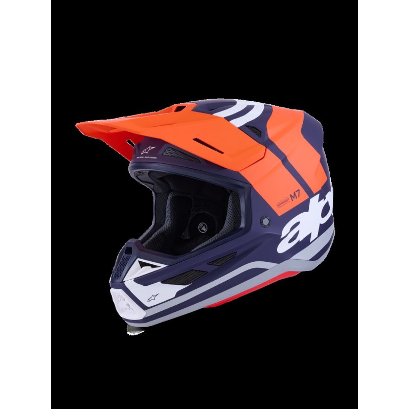HELMET SM7 CORE ORAN/BLUE 2X