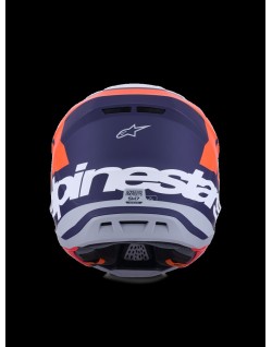HELMET SM7 CORE ORAN/BLUE 2X
