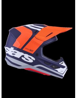 HELMET SM7 CORE ORAN/BLUE 2X