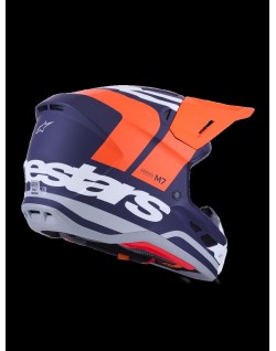 HELMET SM7 CORE ORAN/BLUE 2X