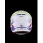 HELMET SM7 FUSE WHT/YL/PU XS