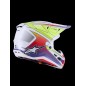 HELMET SM7 FUSE WHT/YL/PU S