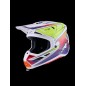 HELMET SM7 FUSE WHT/YL/PU L