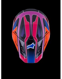 HELMET SM7 FUSE BLU/PU/PINK L