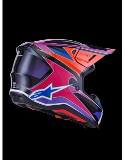 HELMET SM7 FUSE BLU/PU/PINK XL