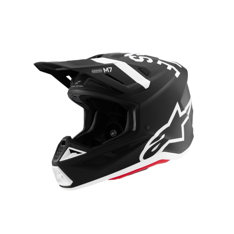 HELMET SM7 DASHER BLK/WHT XS