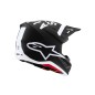 HELMET SM7 DASHER BLK/WHT XS