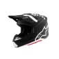 HELMET SM7 DASHER BLK/WHT XL
