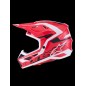 HELMET SM7 DEED RED/BLK/WH XS