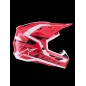 HELMET SM7 DEED RED/BLK/WH XS