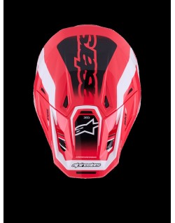 HELMET SM7 DEED RED/BLK/WH XS