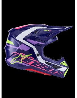 HELMET SM7 DEED PURPLE/PINK S