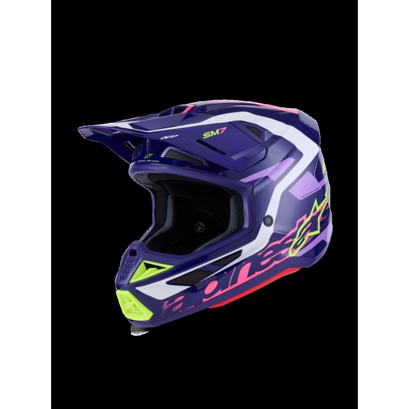 HELMET SM7 DEED PURPLE/PINK L
