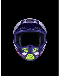 HELMET SM7 DEED PURPLE/PINK XL