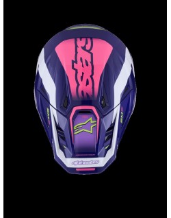 HELMET SM7 DEED PURPLE/PINK 2X