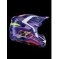 HELMET SM7 DEED PURPLE/PINK 2X