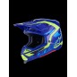 HELMET SM7 DEED BLUE/YEL XS